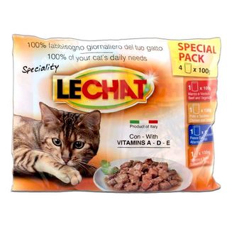 Monge LeChat Multipack 4x100g