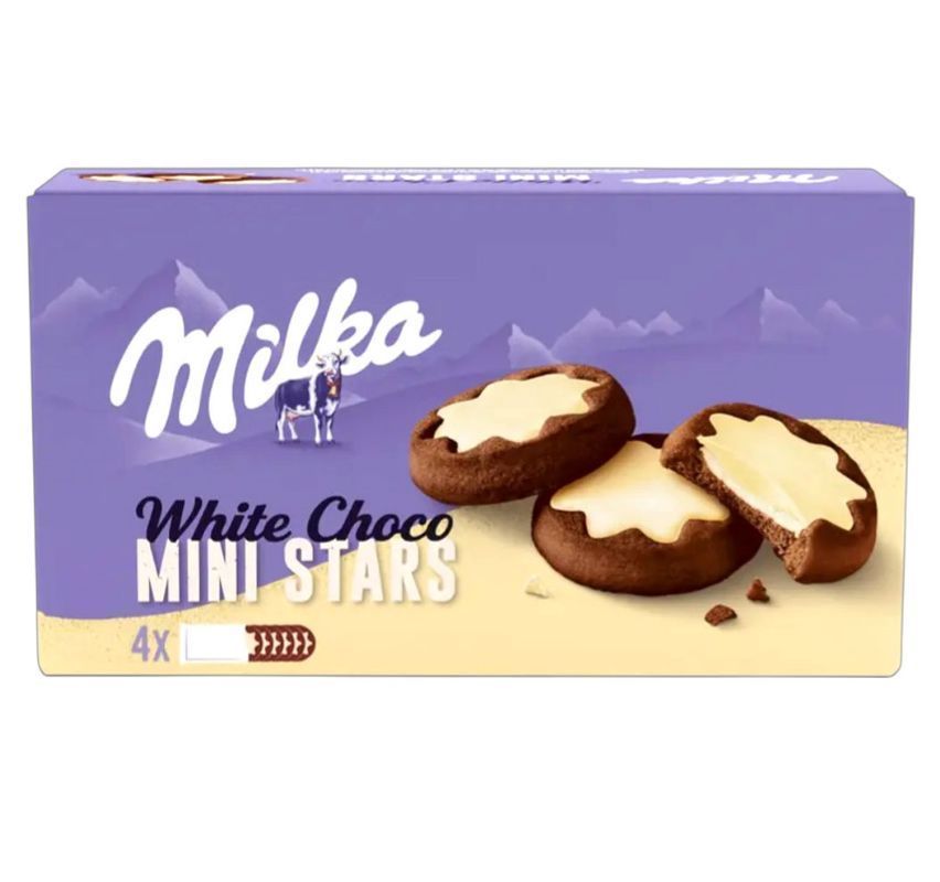 MILKA Бисквити с бял шоколад 150 ГР