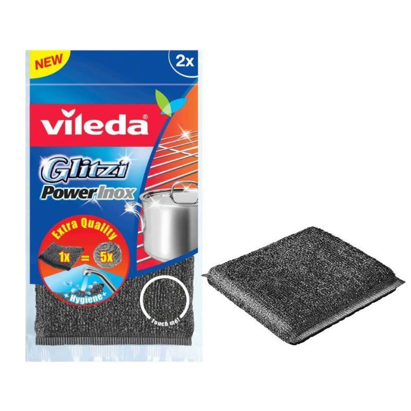 Vileda Esfregão Metálico Power Inox 2 Un