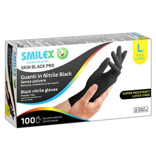 Guanti Nitr.Neri Grandex100