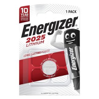 Energizer Pilha Tipo Botão CR2025 Lítio 3 V 1 Unidade