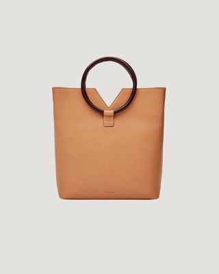 BOLSO ERIN  CAMEL Y BURGUNDY