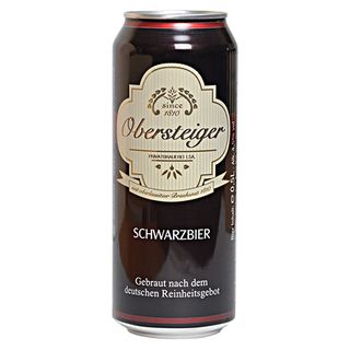 Пиво Obersteiger 0.5л schwarzbier темне фільтрован