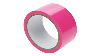 Ouch! Non-Stick BDSM Pink Tape- Nieklejąca taśma wielokrotnego użytku 20m