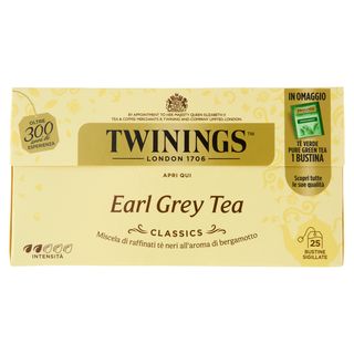 Thé earl grey x25 sachets 50g - TWININGS