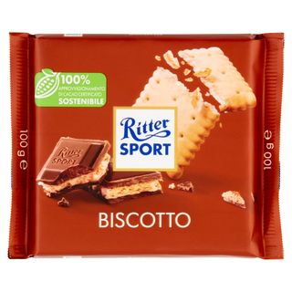 Ritter Sport Petit Beurre à La Crème De Cacao 100g