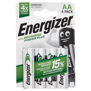 Energizer Pilha Rec. AA LR6 2000 mAh 4 Unid.