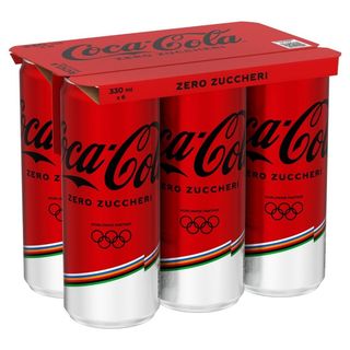 Coca-Cola Zero 33cl - Confezione 6 Lattine x 4