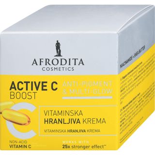 AFRODITA krema hranljiva vitaminska active c boost 50 ML