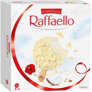 Raffaello Gelado Pack 4 Embalagem 188g