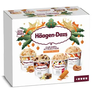 Mini Cups De Caramelo Collection Haagen Dazs 4 Uds. 321 G (24157729)