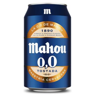 Cerveza Tostada 0,0% - Mahou - 33Cl