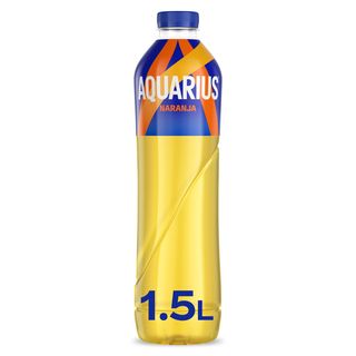 Bebida Isotónica De Naranja Aquarius, Botella 1.5 L.