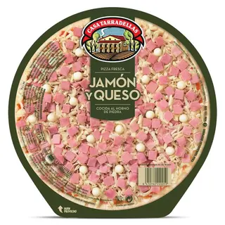 Pizza Casa Tarradellas Jamon/Queso