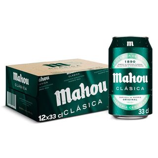 Mahou Clásica Squid Pack 12 x 330ml