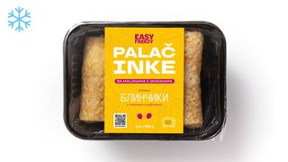 Palačinke sa malinom i jagodom