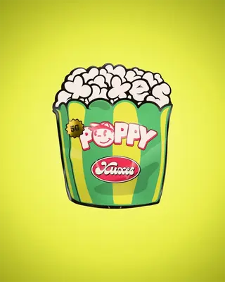 Xuxes Popcorn Green Sour 5Gr (5 Gramos)