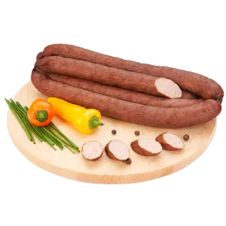 Kiełbasa swojska na karczku pieczona 300g