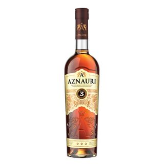 Коньяк 0,5 л Азнаурі три зірочки 40% об ск/бут Україна