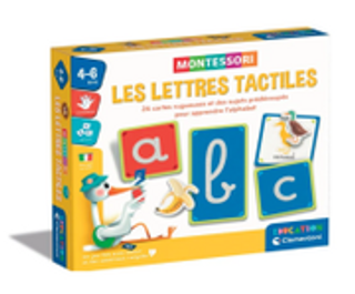Les Lettres Tactiles - Montessori
