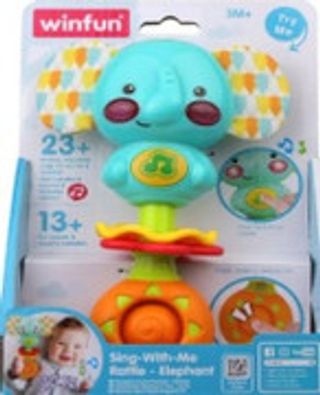 Hochet Musical Éléphant Sing-With-Me – 3M+