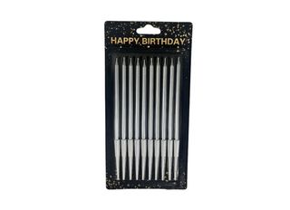 ტორტის სანთელი 10 ცალიანი