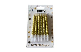 ტორტის სანთელი 12 ცალიანი