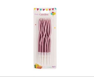 ტორტის სანთელი 12 ცალიანი