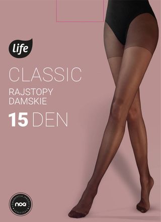 Life Rajstopy Classic 15 den natural, rozm.2