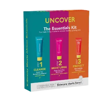 Brightens, hydrates, and protects skin with a 4-step routine