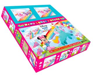 Minni e gli Unicorni Memo Book. Memo Leggi e Gioca - Un libro e 24 carte per giocare, di Walt Disney, 9788852254048