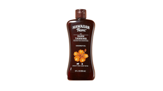 Hawaiian tropic dark tanning body oil