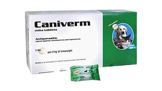 Caniverm 0.175გრ/2კგ პარაზიტების საწინააღმდეგო ტაბლეტი