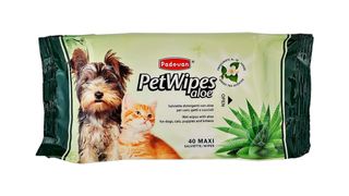 Padovan PetWipes 20*12/ 40ცალი სველი ხელსახოცი პარფიუმით