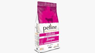 Petline Sensiplus სტერილური კატის საკვები ორაგულის ხორცით 10კგ