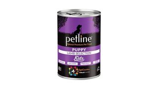Petline Natural Puppy Kids Lamb 400გრ ლეკვის საკვები, სველი, ბატკნი და ბრინჯი