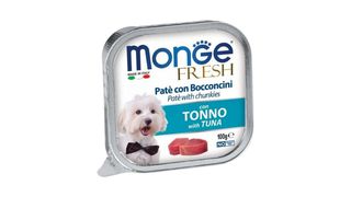 Monge FRESH Pate with Tuna 100გრ ძაღლის პაშტეტი ნაჭრებით, თინუსი