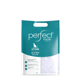 Perfect lettiera gatto in silicio neutra 5l