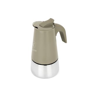 Caffettiera induzione 2 tazze - taupe