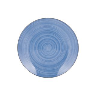 Piatto frutta porcellana blu - 19,3 cm Petali