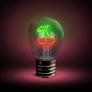Lampadina decorativa Ciliegie LED - ricaricabile