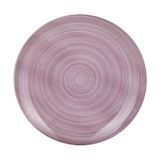 Piatto piano porcellana viola - 26,7 cm Petali