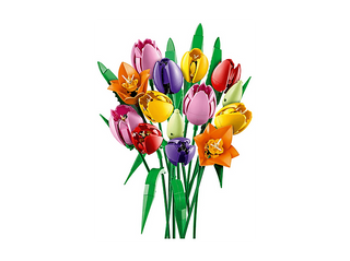 Lego Tulip Bouquet Construction Set