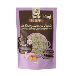 True Origins Puro Turquía & Sweet Potato Dog Food, 300g