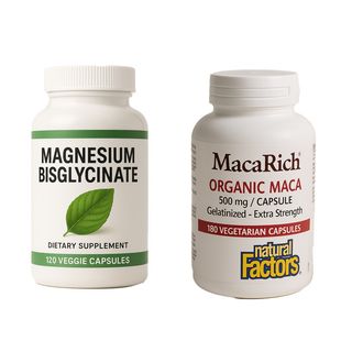 Natural Factors MacaRich Magnesium Bisglycinate, 300 Capsules