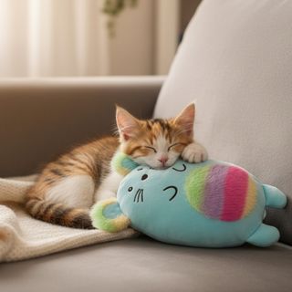 Tootoy ! Kitten Rainbow Plush juguete