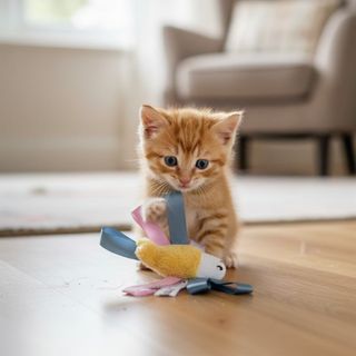 Tootoy ! Kitten Plush juguete de pescado para gatos