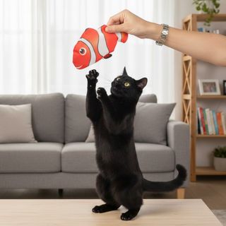 Tootoy ! Nemo juguete interactivo gato, rojo