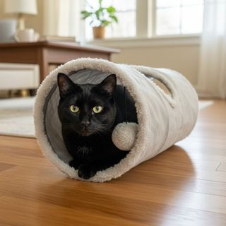 Tootoy ! Tunel suave interactivo para gatos