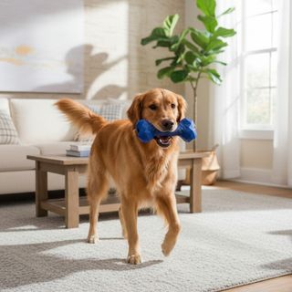 Tootoy ! Juguete de mandíbula azul para perros